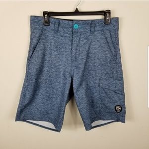 Vans blue vanphibian shorts